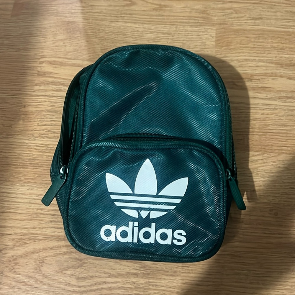 Green Mini Adidas Back Pack